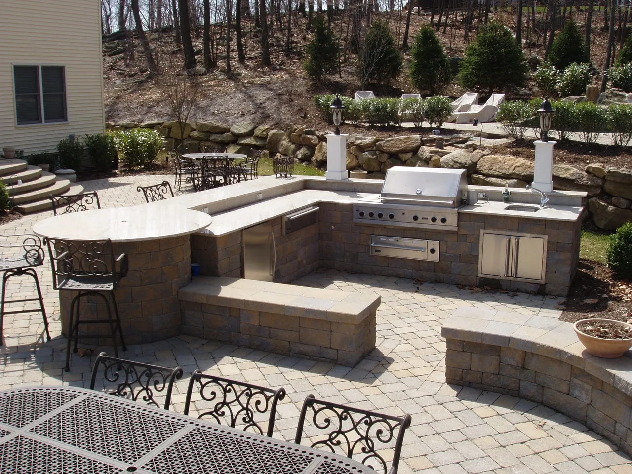 Outdoor Kitchens Outdoor Kitchen Design New Stone Tops