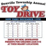 We are proud to be a drop-off site for Denville's Social Services 2024 Annual Toy Drive